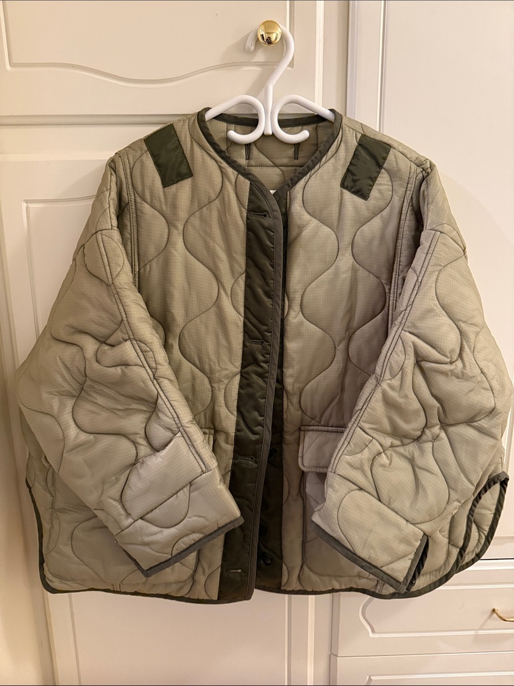 The Frankie Shop Olive Quilted Women's Jacket
